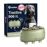 Tractive XL GPS Tracker für Hunde, Empfohlen von Martin Rütter, Bis zu 1 Monat Akku, Weltweite Live-Ortung, Weglaufalarm, Gesundheitstracking, Mehrfacher Testsieger