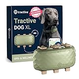 Tractive XL GPS Tracker für Hunde, Empfohlen von Martin Rütter, Bis zu 1 Monat Akku, Weltweite Live-Ortung, Weglaufalarm, Gesundheitstracking, Mehrfacher Testsieger