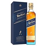 Johnnie Walker Blue Label | Blended Scotch Whisky | Ausgezeichneter, aromatischer| blended in den 4 prominentesten, schottischen Whisky-Regionen | 40% vol | 700ml Einzelflasche |