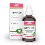 GSE CitroPlus 800 - Grapefruitkern Extrakt, 100 ml Grapefruit Tropfen in BIO-Qualität, reich an Bioflavonoide, 100% pflanzlich, vegan und ohne Zusatzstoffe