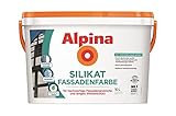 Alpina Silikat Fassadenfarbe 10 Liter weiß matt