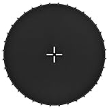 Kinetic Sports Trampolin Sprungtuch Ersatz Ø 433 cm mit 108 Ösen - Sprungmatte für Gartentrampoline Ø 490 cm, USA PP-Mesh Gewebe, Wetterfest & Witterungsbeständig