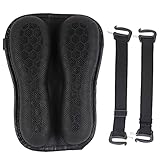 Fulenyi Motorrad Sitzkissen Druckentlastung Gel Atmungsaktiv Mesh Motorrad Sitzpolster Stoßschutz Motorrad-Sitzbezug, 31 x 21 x 3,5 cm