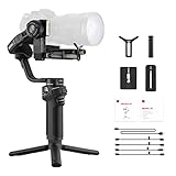 Zhiyun Weebill 3S Gimbal Stabilizer für DSLR und spiegellose Kamera, Professionelle Video-Stabilisator für Sony Canon Nikon Panasonic Fujifilm Eingebautes LED-Fill-Licht Unterstützung PD Fast Charge