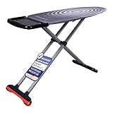 DEVECIOĞLU Bügelbrett - Ironing Board 170x48 cm mit Bügelbrettbezug 127x46 cm, speziell Bügelbrett für Dampfbügelstation | Bügelbrett klappbar | ideal als Tischbügelbrett – Bügelbretter