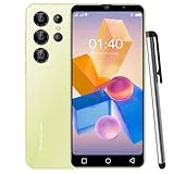 Günstige Handys, CatCalls24 Smartphones mit 5.0 Zoll IPS Display, Android 9.0 OS, Dual SIM, Quad Core, 16GB (Erweiterbar bis zu 128GB), GPS/Gesicht entsperrtes Telefon (CatCalls24-Gold)