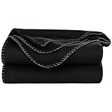 Tarrington House Fleecedecke 150x200cm Kuscheldecke Wohndecke + 1 HLKauf Notizblock