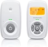 Motorola Baby MBP24 Audio Baby Monitor mit Raumtemperaturanzeige, hochempfindliches Mikrofon und Zwei-Wege-Talk - UK EDITION
