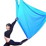 Aerial Yoga Swing – Akrobatische Stoff-Yoga-Hängematte, Yoga-Vertikal-Tuch | Strapazierfähige, elastische Aerial-Yoga-Schaukelsets, tragbares Fitness-Trainingszubehör, Trapezschaukel für Inversionsübu