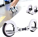 Doppelrollen-Skateboard – stabiles und langlebiges PU-Rollen-Design für Anfänger, Erwachsene und Kinder – ideal zum Lernen und Spaß im Freien