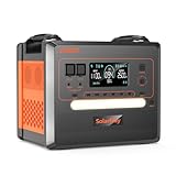 SOLARPLAY Tragbare Powerstation Ladestation 2304Wh/2500W Solargenerator, 12 Anschlüsse, LiFePO4 Batterie, USV, 1,5 Stunde Schnellladung für Camping, Wohnmobile & Stromausfälle mit 5 Jahren Garantie