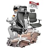 CLOUVOU MasterSeat Bürostuhl Ergonomisch [TESTSIEGER] Schreibtischstuhl 100% individuell einstellbar | Büro Stuhl & Gaming Stuhl | Computerstuhl Home Office Chair Ergonomic | Drehstuhl 150 kg