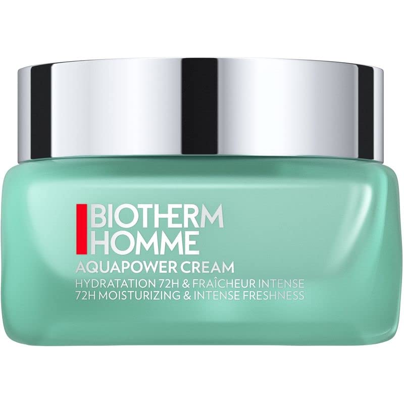 Biotherm Aquapower Moisturizing Face Cream for Men 72H Concentrated Glacial Hydrator, 50 ml (Verpackung kann abweichen)