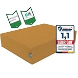 Alma & Willi Erweiterbares Springpolster-Spielsofa - Modularer Spiel-, Schlaf- und Wohnspaß, Hüpfen & Entdecken - Anbaubar für endlose Möglichkeiten (Entdecker-Gold)