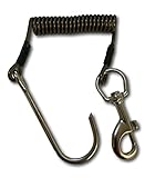 Tecnomar Riffhaken Reef Hook Spiral Coiled Edelstahl Karabiner Stainless Steel