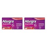 Allegra Allergie Tabletten| Schmelztabletten | 2 x 20 Stk | Antihistaminikum | Wirkstoff Bilastin | schnell und 24 Std wirksam bei Heuschnupfen, Tierhaarallergie, Hausstauballergie, Nesselsucht