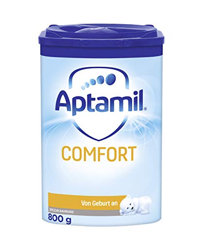 Aptamil Comfort, Babynahrung von Geburt an (0-3 Monate), Baby-Milchpulver (1 x 800 g)
