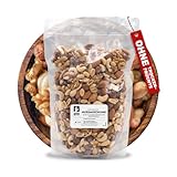 Bremer Gewürzhandel Nussmischung, natur, Nuss-Mix aus Cashewkernen, Walnüssen, Erdnüssen, Mandeln & Haselnüssen, ungesalzen, ohne Zuckerzusatz, 1kg