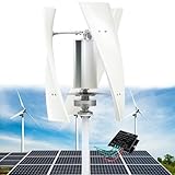 6000W Niedriggeräusches Home Vertikaler Windergie Turbinen Generator Kit 6KW 24V 48V 220V Coreless Niedrige Drehzahl Aufrechte Windmühle Mit Controller