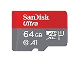 SanDisk Ultra 64 GB microSDXC UHS-I-Karte für Chromebook mit SD-Adapter (Für Smartphones und Tablets, A1, Class 10, U1, Full HD-Videos, bis zu 140 MB/s Lesegeschwindigkeit) 10 Jahre Garantie