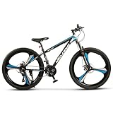 MEGHNA 21Gang MTB Fahrrad 26Zoll Mountainbike Jugendfahrrad MTB Hardtail Fahrrad Bike mit Vorderfederung,Schnellspanner.