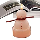 dmqdu Weihnachtskerzen, Weihnachtskerze aus Sojawachs, duftende Teelichte mit Sojawachs-Charakter, Soja-Kerzen mit Duft, für Zuhause, Urlaub, Hochzeit, Zuhause