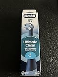 Oral-B Gentle Care Ersatzbürsten, Schwarz, weich, geeignet für empfindliches Zahnfleisch, runde Bürste für elektrische Zahnbürsten, Oral B iO, 4 Stück