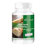 Wild Yams Extrakt 440mg - 120 Tabletten - 20% Diosgenin - Yamswurzel-Extrakt - hochdosiert - vegan - bioverfügbare Supplements aus Deutschland | Vitamintrend®