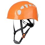 Kletterhelm, ABS- und PC-Design, leicht, mit verstellbarer Passform für Klettern, Bergsteigen und Höhlenforschung
