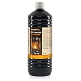 Höfer Chemie 1 Liter FLAMBIOL® Lampenöl für Öl-Lampen, Petroleum Lampen & Gartenfackeln