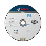 Bosch 1x PRO Metal Longlife Trennscheibe für große Winkelschleifer und 22,23‑mm-Bohrung (für Stahl, Ø 230 mm, Professional Zubehör Großer Winkelschleifer)