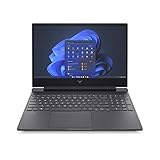Victus HP 15-fa1001sf Gaming Laptop 15,6 Zoll FHD IPS (Intel Core i5-12500H, 16 GB RAM, 512 GB SSD, Nvidia GeForce RTX 4050 6GB, AZERTY, Windows 11) Mica Silber