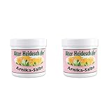 Arnika Salbe 2 x 250 ml ASAM Alter Heideschäfer Set trockene, raue Haut (ingesamt 500 ml)