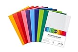 perfect ideaz • 50 Blatt Transparent-Papier DIN-A4, 10 Farben, 115 g/m², Tracing-Paper