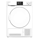 Sharp KD-HCB7S7PW9-DE Kondenstrockner/B / 7 kg / 15 Programme / 12 Min. Kurzprogramm/BubbleDrum-Schontrommel mit LED-Trommelbeleuchtung/Programmknebel und SoftTouch-Bedienung/Weiß
