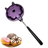 Donut-Form, Donut-Maker für zu Hause – Kuchendekorationswerkzeuge Donut-Formen | Antihaft-Backform mit langem Griff für die Herstellung von großen Donuts