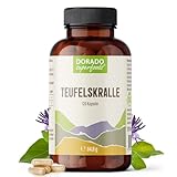 Teufelskralle Kapseln - 120 x Stück | 1320 mg Tagesportion - 1 Monatsportion | Dorado Superfoods®