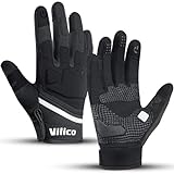 Vilico Motorradhandschuhe Sommer, Motorrad Handschuhe Herr Damen Touchscreen, Taktische Handschuhe für Airsoft Motocross Fahrrad