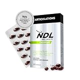 NDL Pro-Health Joints – Kollagen Typ II mit Hyaluronsäure, Kurkuma-Extrakt und Vitamin C, das zur normalen Funktion von Knochen und Knorpel beiträgt – 30 Kapseln, 1 Monat - by Rafa Nadal