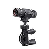 Midland Bike Guardian Dashcam Kamera, Voll HD Motorrad Video Kamera, mit Schleifen-Aufzeichnung, 120° Weitwinkel, IP65 Regenresistent, mit Lenkerhalterung und USB Kabel