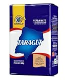 Taragui Mate-Tee SIN PALO, Argentinischer Mate-Tee ohne Staub, Fleischige Blätter ohne Stöcke oder Zweige, Anregend und energetisierend, Perfekter Ersatz für Kaffee oder Energy-Drinks, 500 g