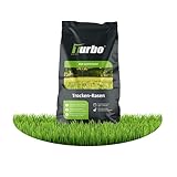 Trockenrasen, Rasensamen, 1kg für 35m², Trockenrasen Samen, Grassamen, Ideal zur Neuanlage, Für sonnig Standorte, Rasensaat, Nachsaat, RSM Qualität, Turbogrün