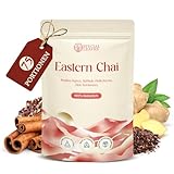 Special Leaves Eastern Chai Tee, 75g loser Rooibos Tee mit Ingwer und Zimt, Aromatische Gewürzteemischung für Chai Latte, Intensiver Geschmack und Natürliche Süße