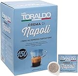 Kaffeepads Toraldo Creme von Neapel Mischung ESE 44 mm (150 Stück)