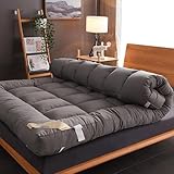 Boden-Futonmatratze, Japanische Tatami-Rollmatte, Tragbare, Atmungsaktive Isomatte, Für Den Schlafsaal Zu Hause, Twin Full Queen King