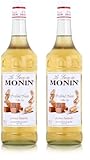 Monin Sirup Praliné Nuss (1 x 1,0l) (Packung mit 2)