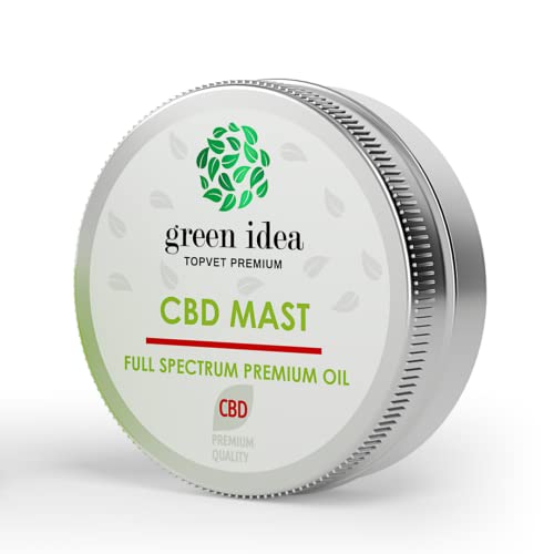green idea | Hanfbalsam mit Hanföl und CBD-Extrakt, Vollspektrum-Premiumöl | BIO-Qualität | für trockene Haut Neurodermitis straffende Hanfcreme Anti-Aging reduziert Fältchen, 100% natürlich (30ml)