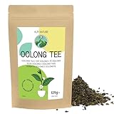 Oolong Tee 125g von Alpi Nature, Oolongtee, getrocknete ganze Teeblätter, Oolong Tee lose, natürlich koffeinhaltig