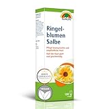 SUNLIFE Ringelblumensalbe 100 ml - Salbe mit Ringelblumenextrakt - Pflege Creme mit Jojobaöl, Vitamin E & Allantoin - Ringelblumen Salbe bei beanspruchter & empfindlicher Haut