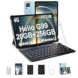DOOGEE T35 Tablet mit Tastatur und Stift Android 14 Tablet 11 Zoll Helio G99 Tablet PC, 20GB RAM+256GB ROM(2TB TF),8580mAh / 33W, 20MP, 2560x1600 FHD+ Gaming Tablet LTE Drawing Tablet mit SIM Karte